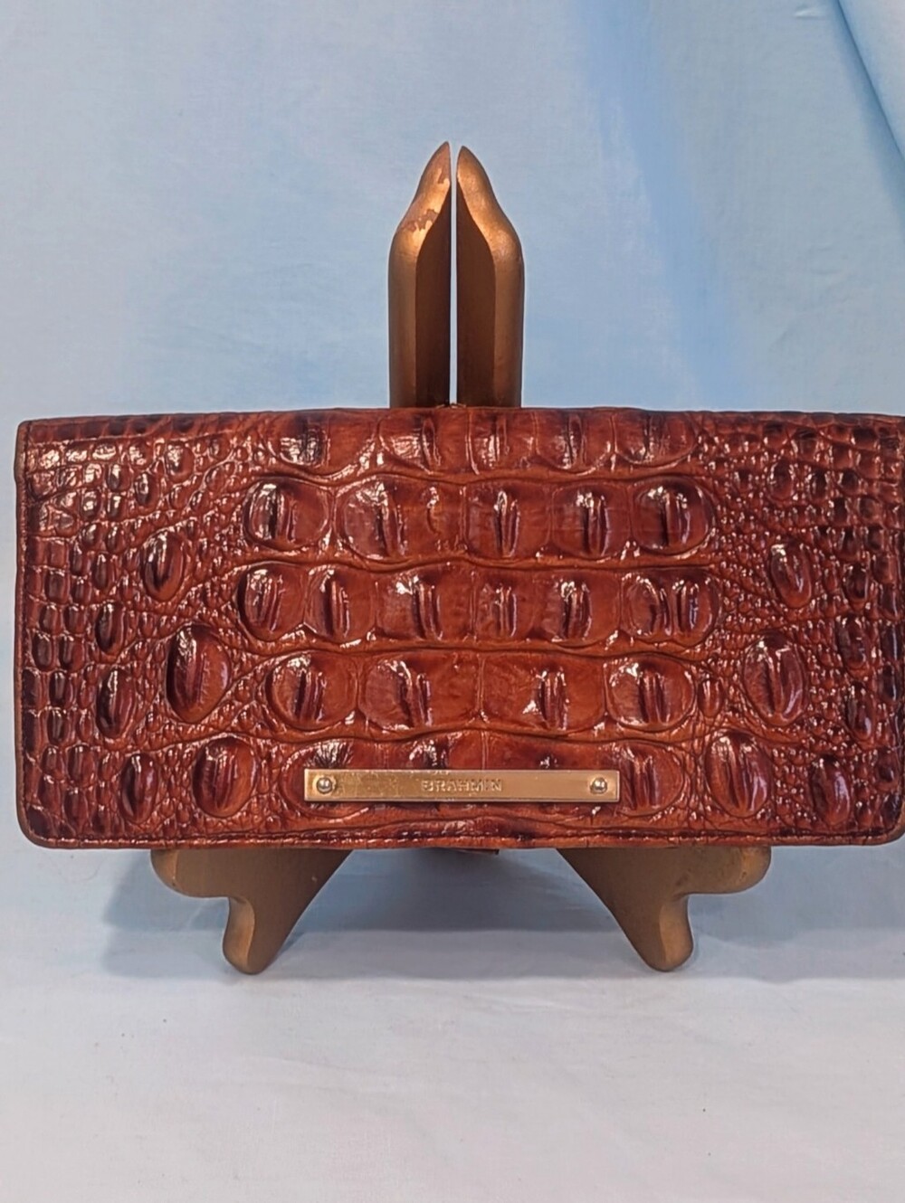 🔷VGUC Brahmin Ady Wallet in Pecan